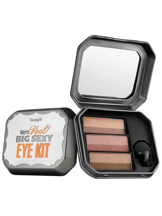 The Benefit They're Real! BIG SEXY EYE KIT is in a box.