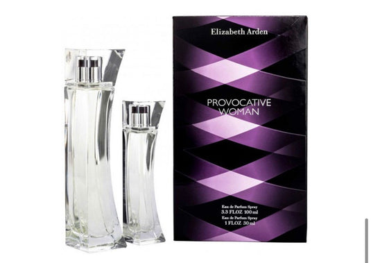 Elizabeth Arden Provocative Woman 100ml Eau De Parfum Gift Set fragrance for Women.