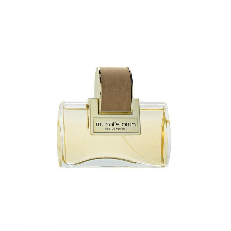 Load image into Gallery viewer, A Mural de Ruitz Mural&#39;s Own 90ml Eau De Toilette by Dubai Perfumes women&#39;s fragrance bottle with a woody aroma on a white background.
