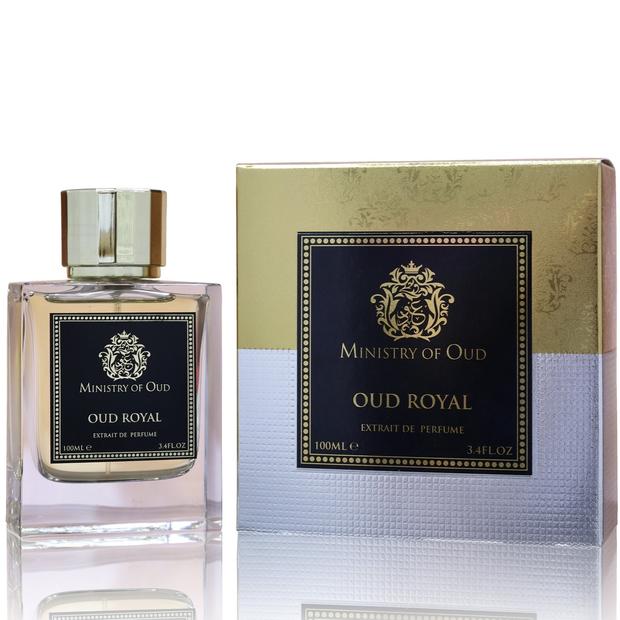Load image into Gallery viewer, A bottle of Paris Corner Ministry of Oud - Oud Royal 100ml Extrait de Perfume.
