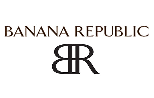 The Banana Republic logo with the brand name in capital letters above a stylized "BR" monogram.