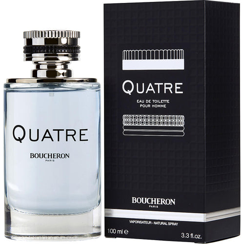 A fragrance of Boucheron Quatre Pour Homme 100ml Eau De Toilette for men.