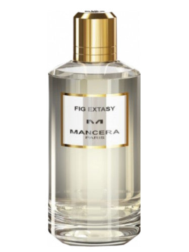 A bottle of Mancera Fig Extasy 120ml Eau De Parfum fragrance for men & women.