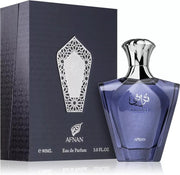Afnan Turathi Homme Blue 90ml Eau De Parfum by Afnan, shown with its elegant matching box—a refined fragrance for men.