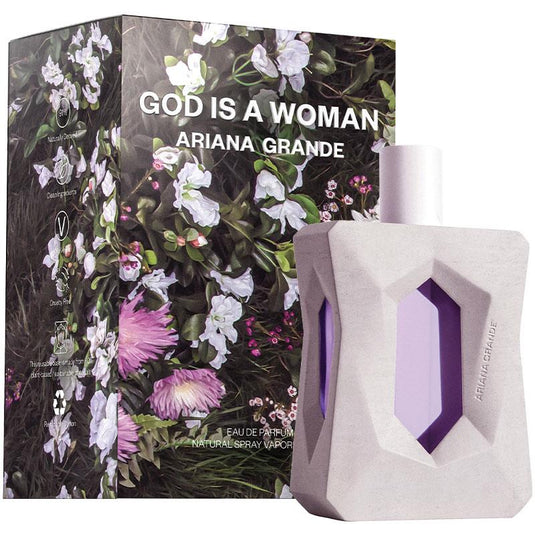The Ariana Grande God is a Woman 100ml Eau De Parfum by Ariana Grande is a powerful fragrance that embodies the essence of women.