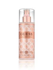 Guess Bella Vita Rosa for Women 250ml fragrance mist Spray by Guess comes in a pink and gold 250ml bottle with a clear cap and spray nozzle. Its floral fruity scent adds everyday elegance.