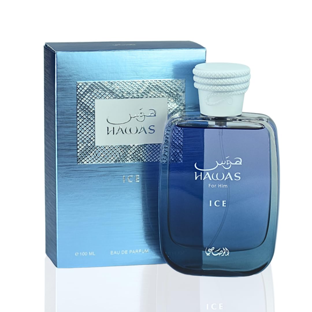 Rasasi Hawas Ice For Men 100ml Eau De Parfum - Rio Perfumes