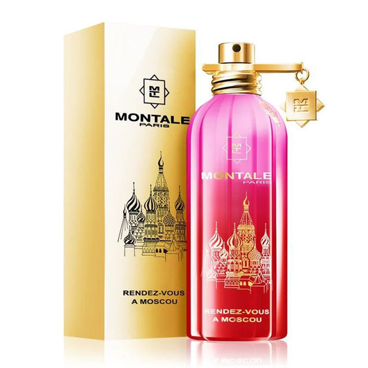 A luxurious fragrance from Montale Paris, the Montale Paris Rendez-vous à Moscow 100ml EDP is presented in a sleek box.