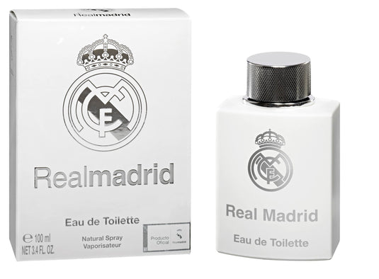 Rio Perfumes Real Madrid 100ml Eau De Toilette offers a delightful fragrance.