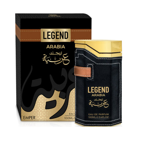 Emper Legend Arabia 100ml Eau De Parfum is a captivating fragrance for men, available in an Emper EDP bottle.