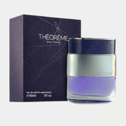 Rue Broca Theoreme Pour Homme 90ml EDP by Rue Broca comes in a stylish dark blue box—a Woody Spicy men’s fragrance perfect for any occasion.