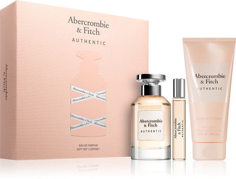 Abercrombie & Fitch Authentic 100ml EDP Gift Set - Rio Perfumes