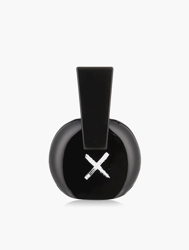 The Coty Exclamation Rebel 30ml Eau de Parfum comes in a stylish black bottle with a bold white X, perfect for any Exclamation Queen seeking an elegant fragrance.