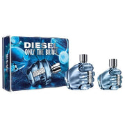 DIESEL ONLY THE BRAVE 75ml EDT double bottle set with 35ml EDT - Rio Perfumes