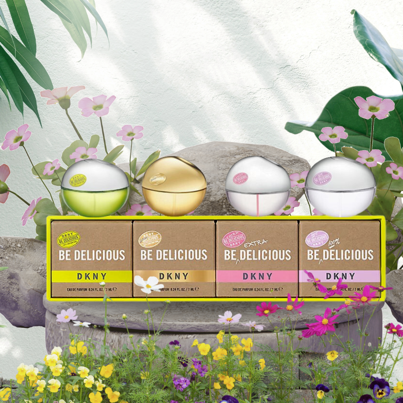 DKNY Be Delicious Eau de Parfum 4 piece Miniature Set - Rio Perfumes