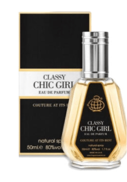 Fragrance World Classy Chic Girl 50ml Natural Spray - Rio Perfumes