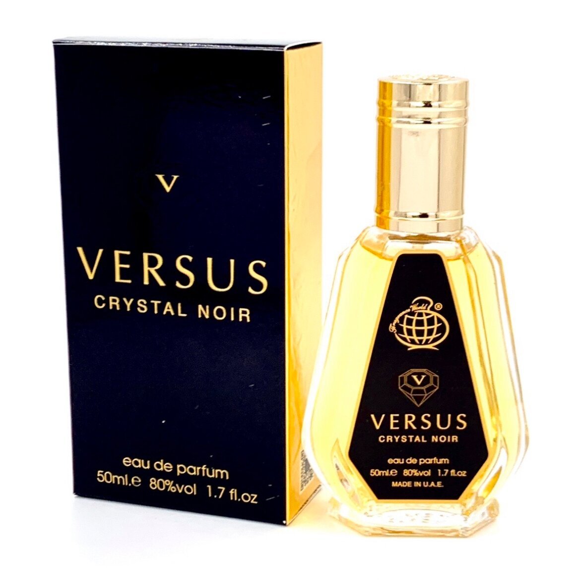 Fragrance World Versus Crystal Noir 50ml EDP - Rio Perfumes