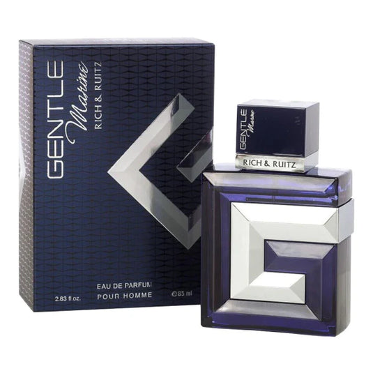 Dubai Perfumes' Rich & Ruitz Gentle Marine 85ml Eau de Toilette for men.