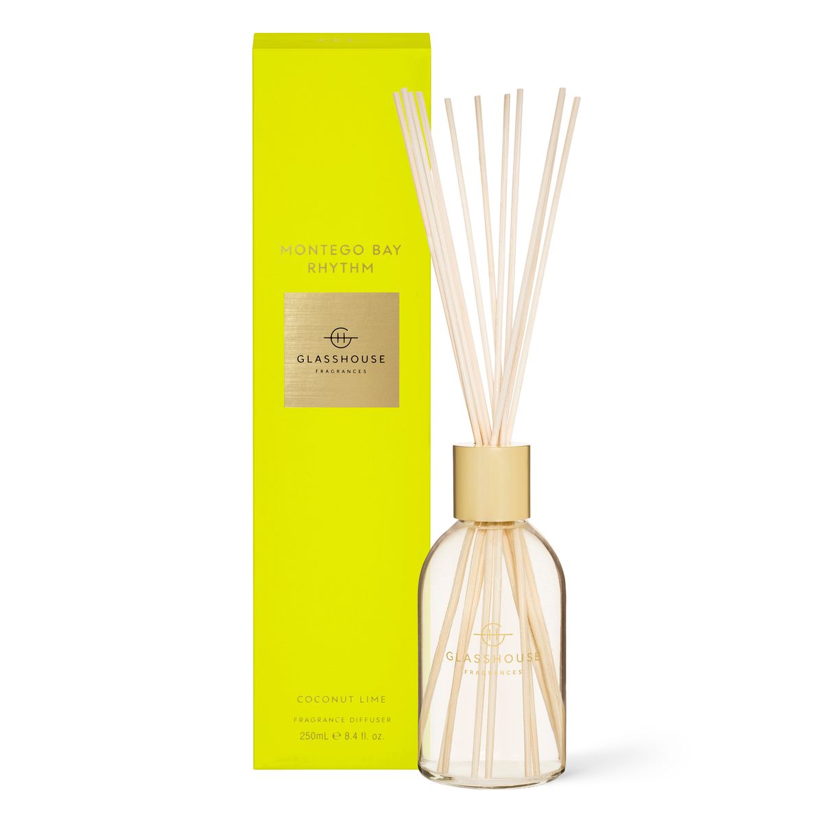 Glasshouse Montego Bay Rythym 250ml Diffuser - Rio Perfumes