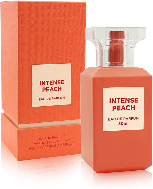 Rio Perfumes Fragrance World Intense Peach 80ml Eau De Parfum.