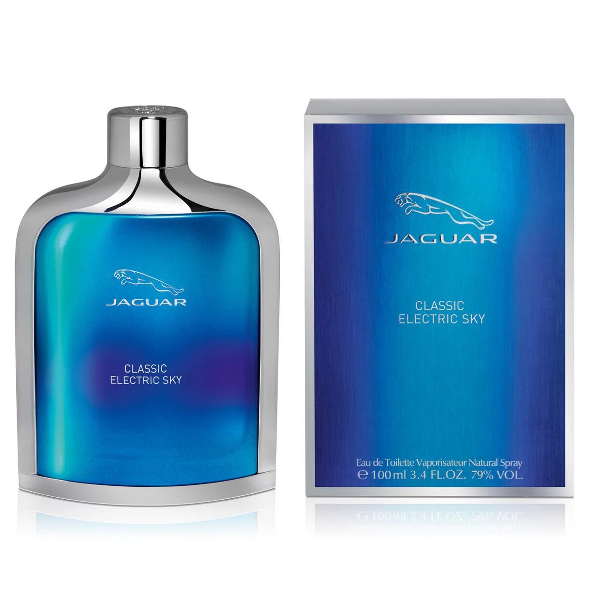 Jaguar Classic Electric Sky 100ml EDT - Rio Perfumes
