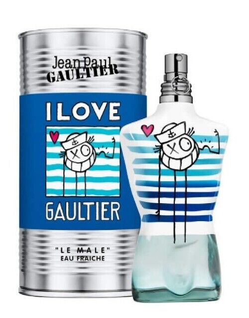Jean Paul Gaultier Le Male I Love Gaultier Eau Fraiche 125ml edt - Rio Perfumes