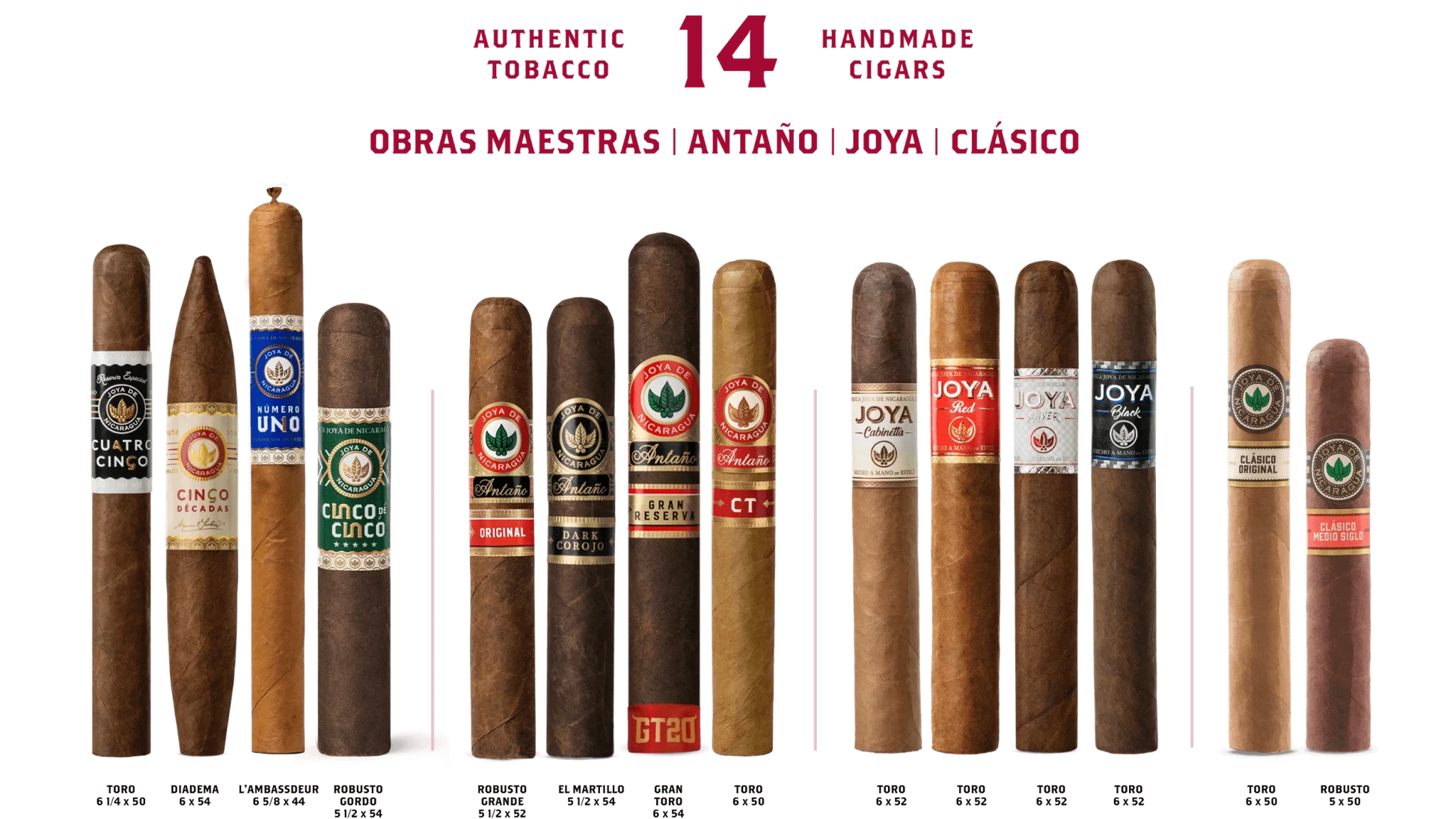 Joya de Nicaragua Limited Edition Ultimate Jewel Collection - 14 Cigars - Rio Perfumes