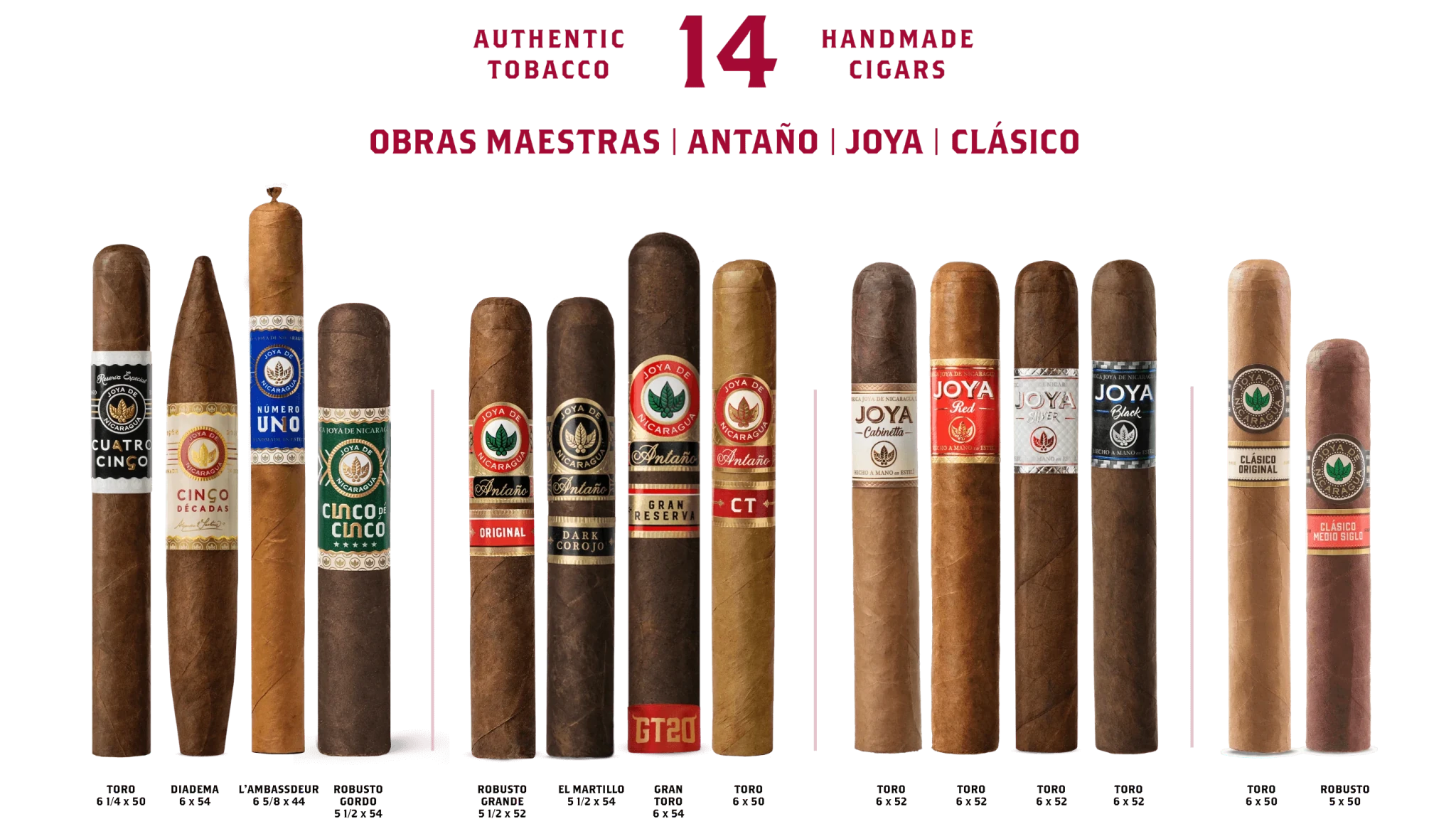 Joya de Nicaragua Limited Edition Ultimate Jewel Collection - 14 Cigars - Rio Perfumes