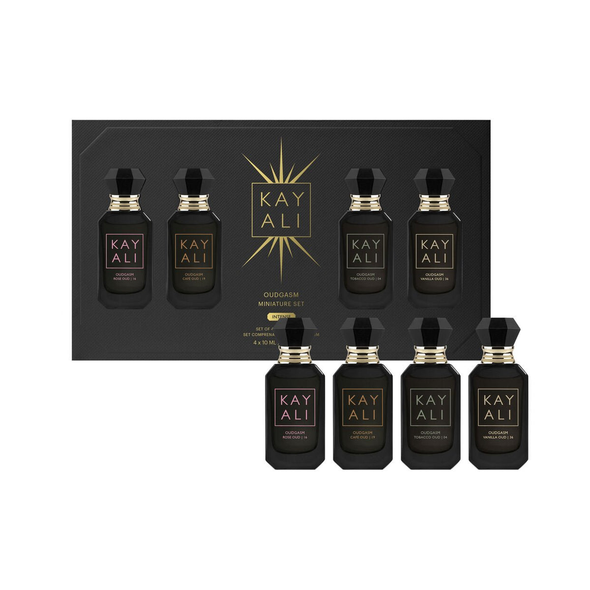 Kayali Oudgasm 4x10ml Miniature gift set - Rio Perfumes