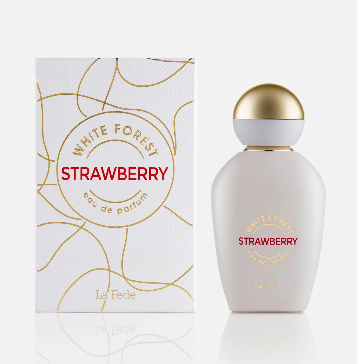 Khadlaj La Fede White Forest Strawberry 100ml EDP - Rio Perfumes