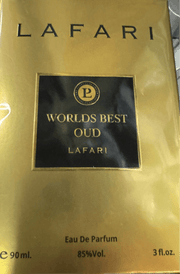 Lafari Worlds Best Oud 90ml EDP - Rio Perfumes