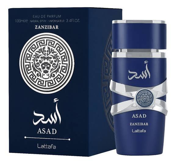 Lattafa Asad Zanzibar 100ml Eau De Parfum - Rio Perfumes