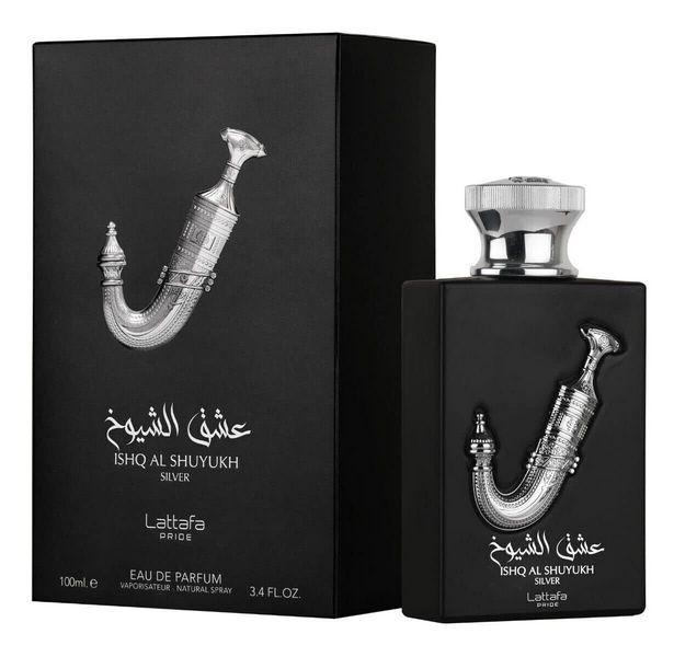 Lattafa Ishq Al Shuyukh Silver 100ml Eau De Parfum - Rio Perfumes