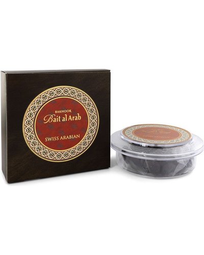A box of ScentStory Swiss Arabian Bakhoor Bait Al Arab Incense, a home scent enhancer.