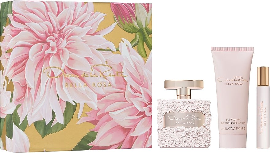 Oscar de la Renta Bella Rosa 100ml EDP Gift Set - Rio Perfumes