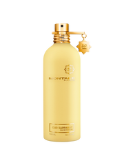 The Montale Paris Oud Sapparot 100ml EDP is a unisex fragrance by Montale Paris, presented in a gold bottle with a metallic charm, exuding sophistication and allure.