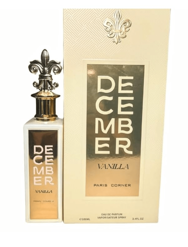 Paris Corner December Vanille 100ml Eau De Parfum - Rio Perfumes