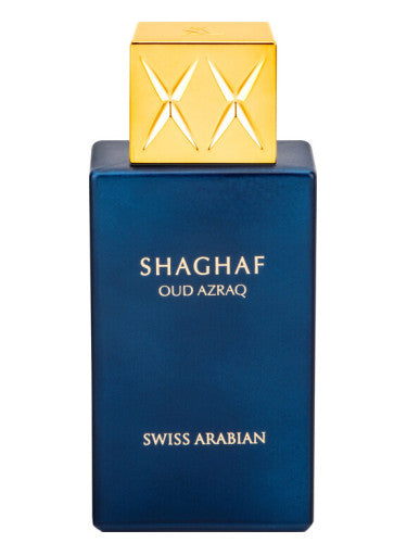 Load image into Gallery viewer, Fragrance - Swiss Arabian Shaghaf Oud Azraq Limited Edition 75ml Eau De Parfum.
