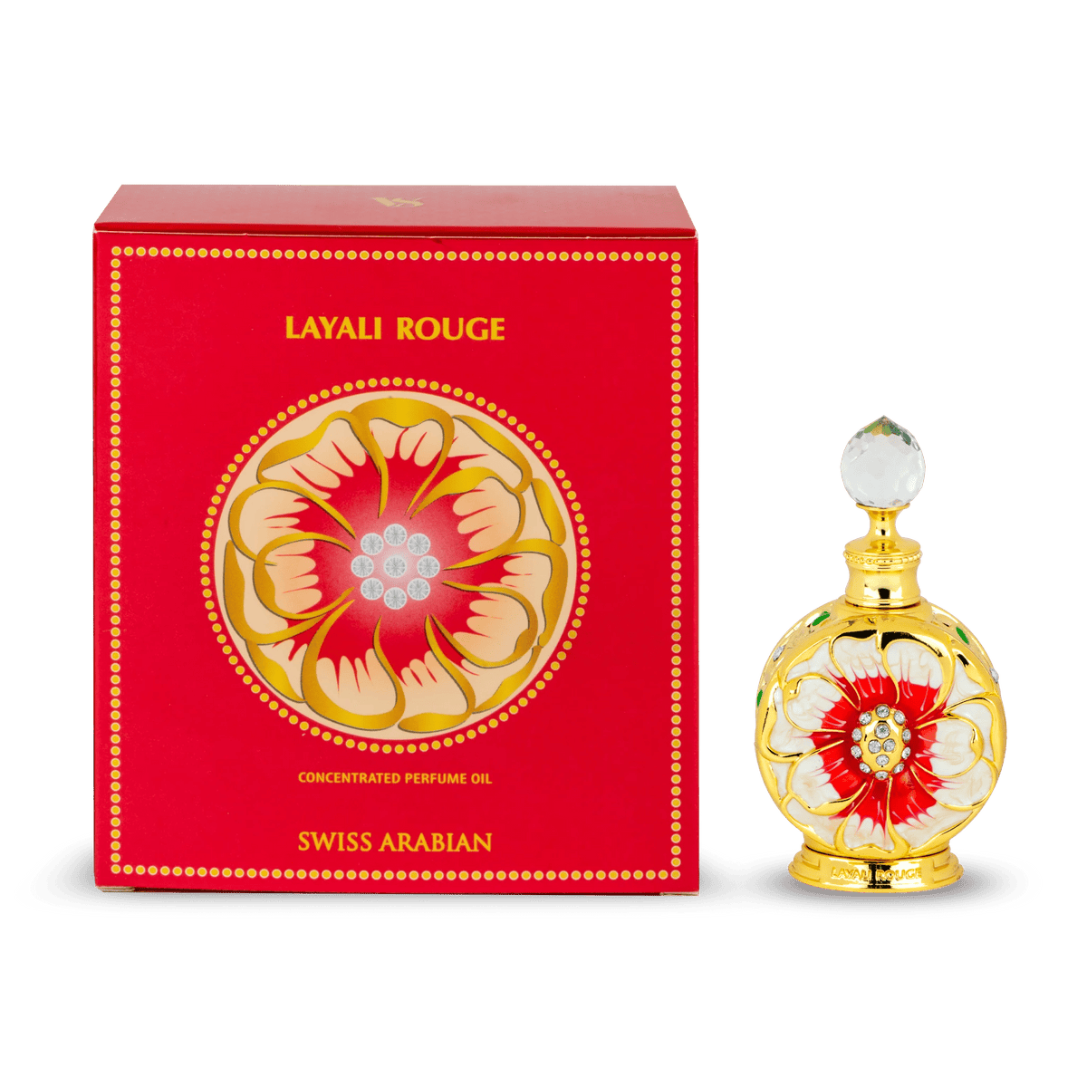 Swiss Arabian Layali Rouge Concentrated Perfume Oil - Rio Perfumes