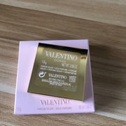 Valentino Donna Solid Perfume Gold Tone Compact - Rio Perfumes