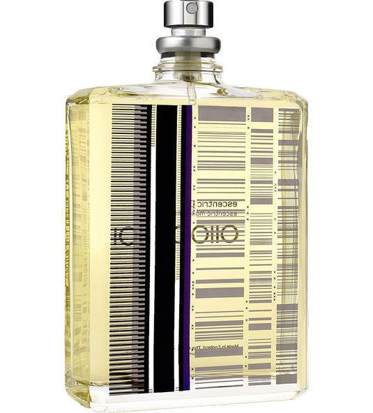 An Escentric Molecules Escentric 01 100ml cologne bottle from Rio Perfumes on a white background.