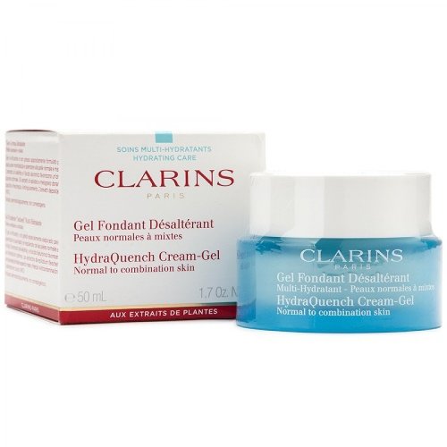 Clarins HydraQuench 50ml Cream Gel, a non-oily hydrating gel for ultra-moisturising with a matte finish.