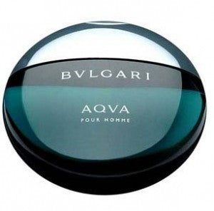 A bottle of Bvlgari Aqva Pour Homme 100ml EDT for men available at Rio Perfumes.