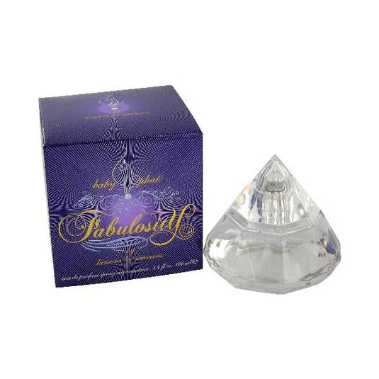 A 100ml bottle of Baby Phat Fabulosity perfume, sold by Rio Perfumes.