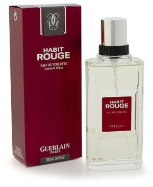 Guerlain Habit Rouge 100ml EDT - Rio Perfumes
