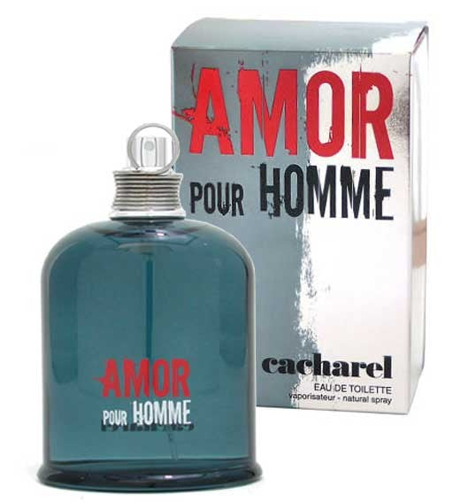 A 40ml EDT bottle of Cacharel Amor Pour Homme available at Rio Perfumes.