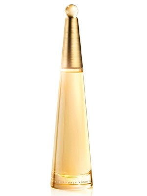 A bottle of Issey Miyake L'Eau d'Issey Absolue 90ml EDP showcased at Rio Perfumes.