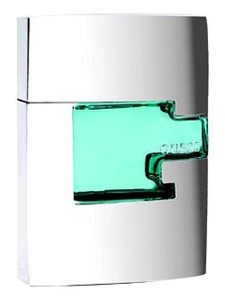 A Guess Man 30ml Eau De Toilette bottle with a green lid on a white background.
