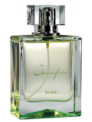 A bottle of Ajmal Sacrifice II 90ml Eau De Parfum for him from Rio Perfumes.