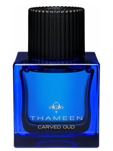 Load image into Gallery viewer, A bottle of Thameen London Carved Oud 50ml Eau De Parfum (EDP) fragrance.
